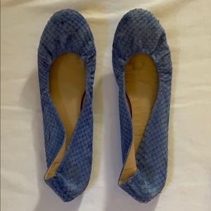Jcrew Collection authentic snakeskin ballet flat